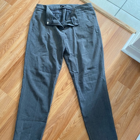 Gray work professional wear, pants size 7/8 - Picture 1 of 1